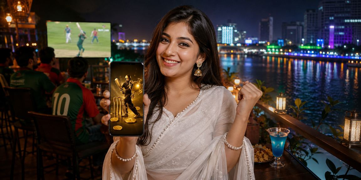 ঢাকায় ku955 প্ল্যাটফর্মে ক্রিকেট বেটিং উপভোগ করছেন একজন বাংলাদেশি ব্যবহারকারী